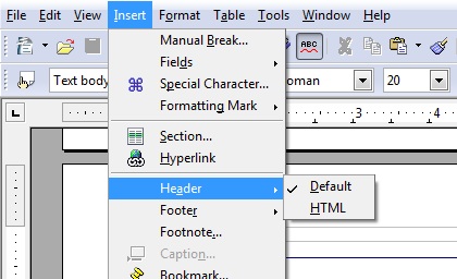 can i default the header and footer to always show in microsoft word for mac